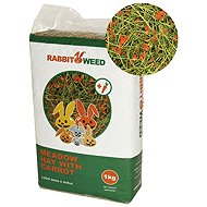 Rabbit Weed Meadow hay with carrots 40 l - Rodent Food