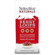 Selective Supreme Naturals Berry Loops Snack 80g - Treats for Rodents