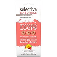 Selective Supreme Naturals Woodland Loops Snack 80g - Treats for Rodents