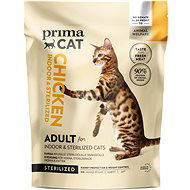 PrimaCat Chicken for Adult Cats, Neutered and Living Inside 400g - Cat Kibble