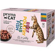 PrimaCat Classic Multipack 12x85g in Jelly - Cat Food Pouch