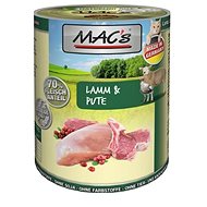 MAC's Cat Lamb and Turkey 800g - Canned Food for Cats