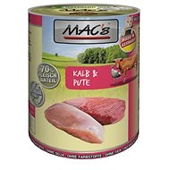 MAC's Cat Veal and Turkey 800g - Canned Food for Cats