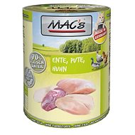 MAC's Cat Duck, Turkey, Chicken 800g - Canned Food for Cats
