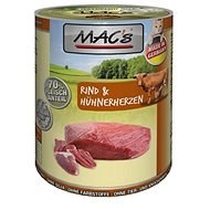 MAC's Cat Beef and Chicken Heart 800g - Canned Food for Cats