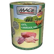 MAC's Cat Kačacie, Králičie, Hovädzie 400 g - Konzerva pre mačky