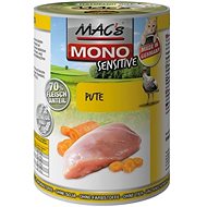 MAC's Cat MONO Sensitive Turkey with Carrots 400g - Canned Food for Cats