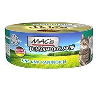 MAC's Cat FAJNŠMEKR Beef and Rabbit 100g - Canned Food for Cats