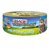 MAC's Cat FINE CHICKEN with Trout 100g - Canned Food for Cats