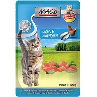 MAC's Cat Hydinové s lososom a bylinkami 100 g - Kapsička pre mačky