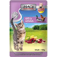 MAC's Cat Duck and Poultry with Apple 100g - Cat Food Pouch