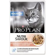 Pro Plan Cat Housecat s lososom 24× 85 g - Kapsička pre mačky