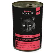 FFL Cat Tin Adult Beef 415g - Canned Food for Cats