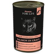 FFL Cat Tin Sterilized Salmon 415g - Canned Food for Cats