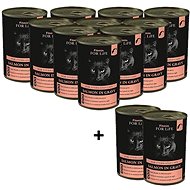 FFL Cat Tin Sterilized Salmon 10 × 415g + 2 free - Canned Food for Cats