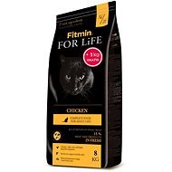 Fitmin Cat For Life Chicken 8 kg + 1 kg - Granule pre mačky