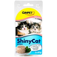 GimCat Shiny Cat Junior Chicken 2 × 70g - Canned Food for Cats