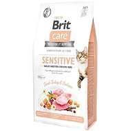 Brit Care Cat Grain-Free Sensitive Healthy Digestion & Delicate Taste, 7 kg - Granule pre mačky