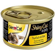 GimCat Shiny Cat Tuna Cheese 70g - Canned Food for Cats