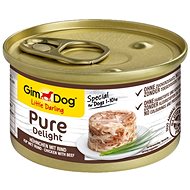 GimDog PURE Delight Chicken with Beef 85g - Canned Dog Food