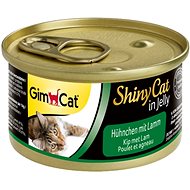 GimCat Shiny Cat Chicken with Lamb 70g - Canned Food for Cats