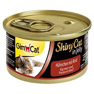 GimCat Shiny Cat Chicken with Beef 70g - Canned Food for Cats