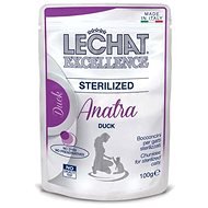Monge Lechat Ecxellence Sterilized Duck 100g - Cat Food Pouch