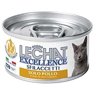 Monge Lechat Excellence Flakes with Chicken 80g - Canned Food for Cats