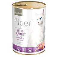 Piper Cat Sterilized Rabbit 400g - Canned Food for Cats