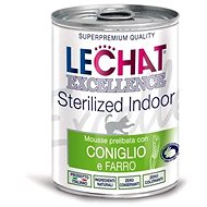 Monge Lechat Excellence Monoprotein Sterilized Indoor Paté Rabbit & Spell 400g - Cat Pâté
