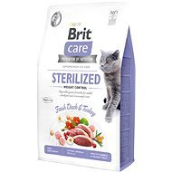 Brit Care Cat Grain-Free Sterilized Weight Control, 2 kg - Granule pre mačky