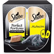 Sheba Perfect Portions with Chicken for Adult Cats 6 × 37,5g - Cat Food Pouch