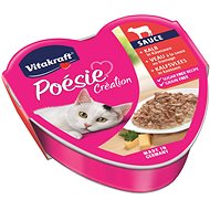 Vitakraft Cat wet food Poésie Création veal in cheese sauce 85g - Canned Food for Cats