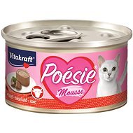 Vitakraft Cat mokré krmivo Poésie Mousse hovädzie 85 g - Konzerva pre mačky