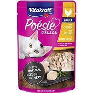 Vitakraft Cat wet food Poésie Délice chicken 85g - Cat Food Pouch