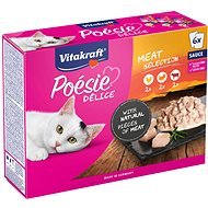 Vitakraft Cat mokré krmivo Poésie Délice Multipack mäsové 6× 85 g - Kapsička pre mačky