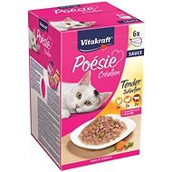 Vitakraft Cat mokré krmivo Poésie Création Multipack v omáčke 6× 85 g - Konzerva pre mačky
