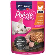 Vitakraft Cat wet food Poésie Délice Gelee turkey 85 g - Cat Food Pouch