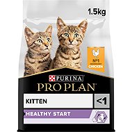 PRO PLAN Kitten Healthy Start dry food for kittens, chicken, 1.5kg - Kibble for Kittens