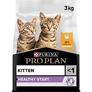 PRO PLAN Kitten Healthy Start dry food for kittens, chicken 3kg - Kibble for Kittens