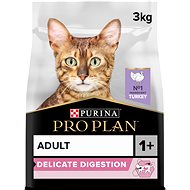 PRO PLAN Adult Delicate Digestion dry food for cats, turkey 3kg - Cat Kibble