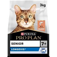 Pro Plan Cat Senior Longevis s lososom 3 kg - Granule pre mačky