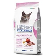 Monge Lechat Excellence Pork for cats with problematic food intake 1,5kg - Cat Kibble