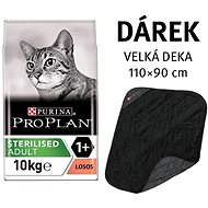 Pro Plan Cat Sterilised Salmon 10kg + Blanket - Cat Kibble
