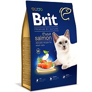 Brit Premium by Nature Cat Adult Salmon 8 kg - Cat Kibble