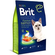 Brit Premium by Nature Cat Sterilized Salmon 8 kg - Cat Kibble
