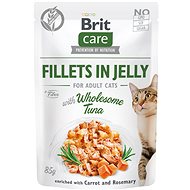 Brit Care Cat Fillets in Jelly with Wholesome Tuna 85 g - Cat Food Pouch