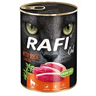 Rafi Cat Grain Free canned duck meat 400 g - Canned Food for Cats