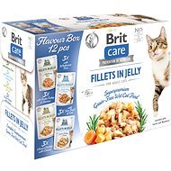 Brit Care Cat Flavour Box Fillet in Jelly (12 × 85g) - Cat Food Pouch
