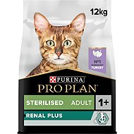 PRO PLAN Adult Sterilised Renal Plus dry food for cats, turkey 10kg + 2kg - Cat Kibble